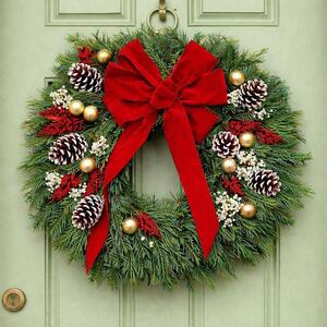 Grab and Go Classic Christmas Wreath